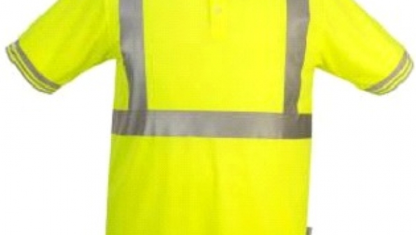 High Visibility Wicking Polo Shirt